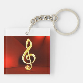 Music Lover Key Ring