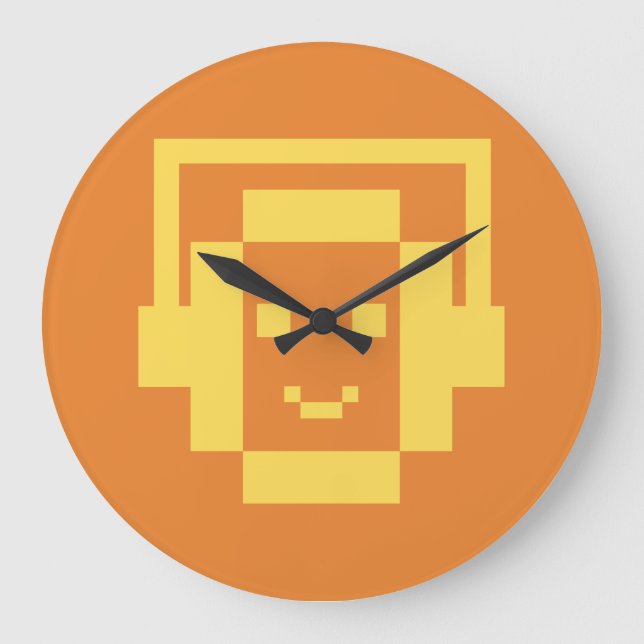 Music Lover Large Clock (Front)
