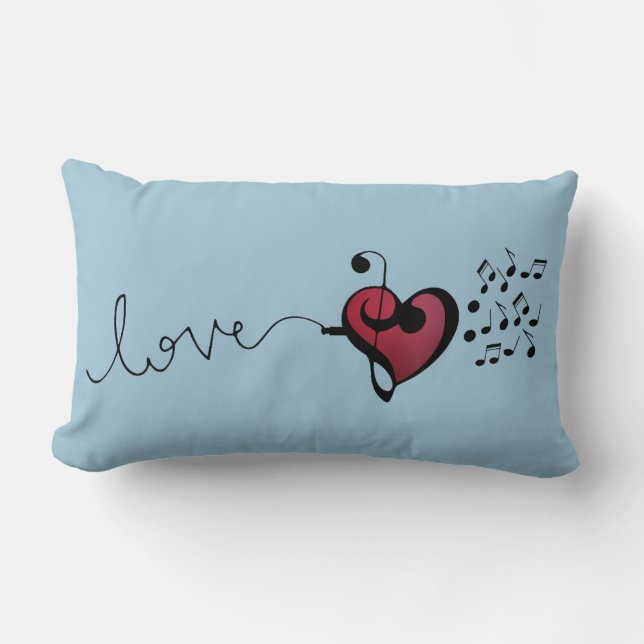 Music Lover Lumbar Cushion (Front)