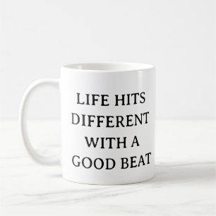 Music Lover Mug – Life Hits Different With Beats