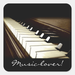 MUSIC-LOVER Piano-keys Stickers