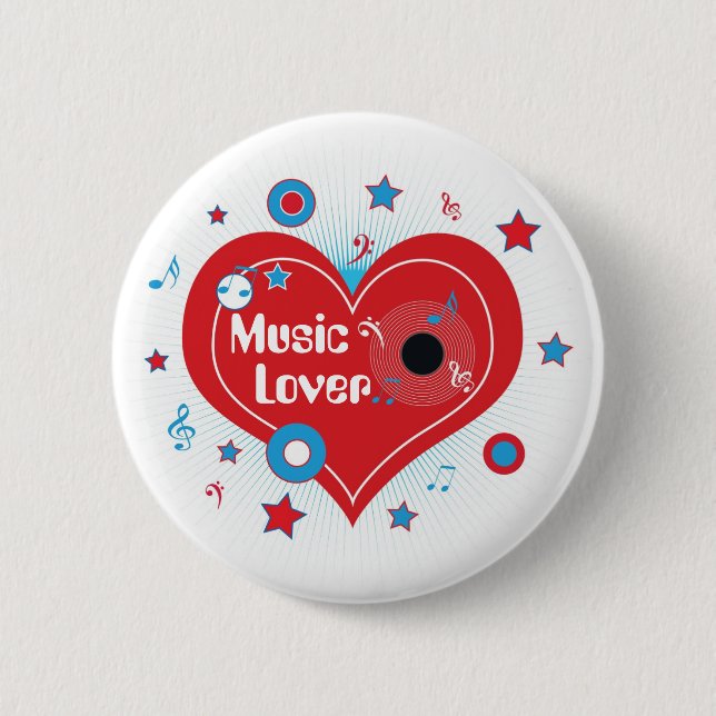 Music lover - Pin (Front)