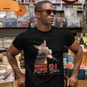 Music Lover Punny Rockstar Donkey T-Shirt