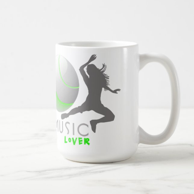 Music Lover Ringer Mug (Right)