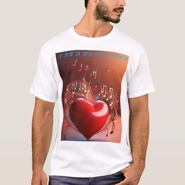 Music Lover T-Shirt (Front)