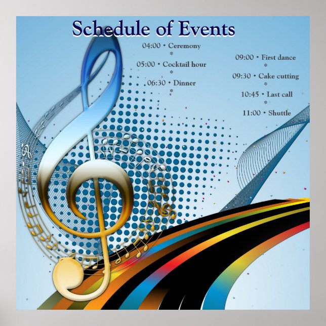 Music Lovers Celebration Themes Poster (Front)