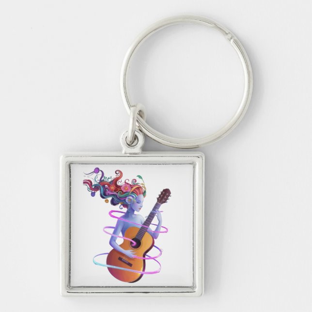 Music lovers  key ring (Front)
