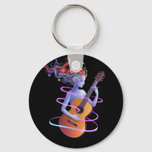 Music lovers key ring