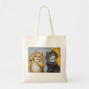 Music Loving Cats, Louis Wain Tote Bag