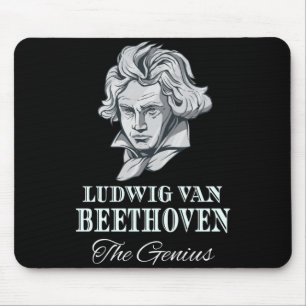 Music - Ludwig Van Beethoven The Genius Mouse Pad