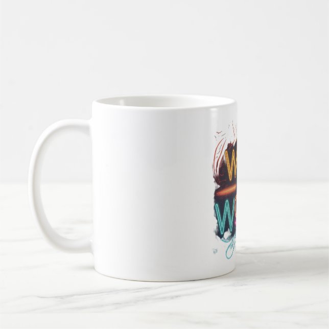 Music Lyrics Coffee Mug (Left)