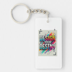 Music Lyrics Key Ring