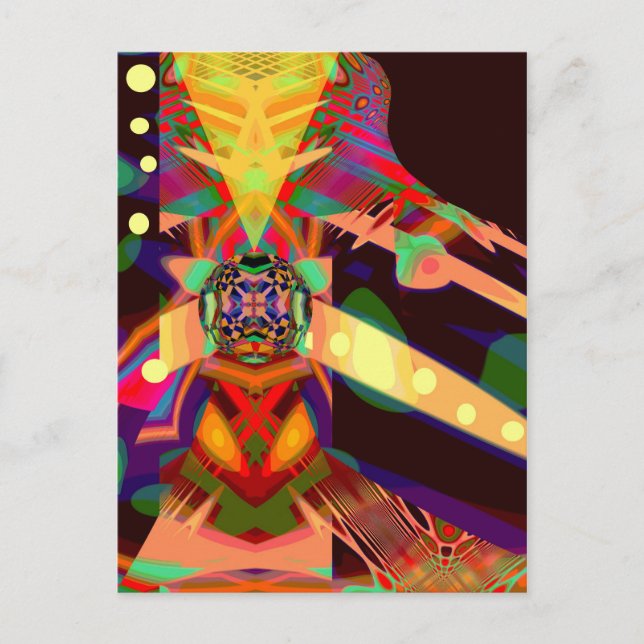 Music machine postcard (Front)