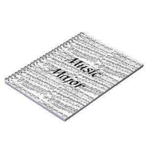 Music Major Notebook Journal