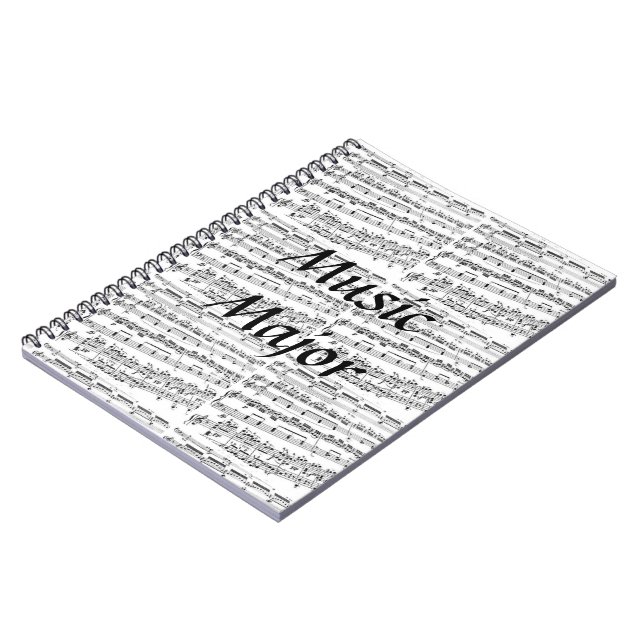 Music Major Notebook Journal (Left Side)