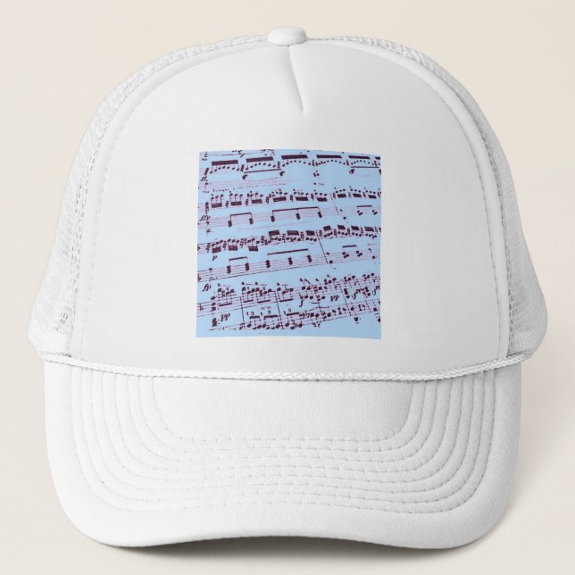 Music Major/Student/Teacher Trucker Hat (Front)