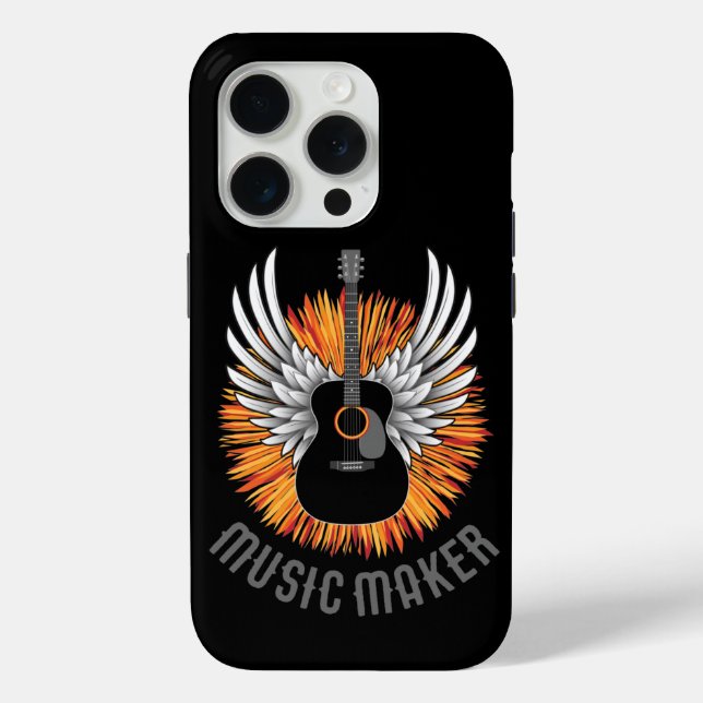 Music Maker (guitar player) Case-Mate iPhone Case (Back)