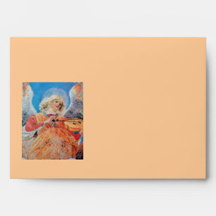 MUSIC MAKING CHRISTMAS ANGEL ENVELOPES