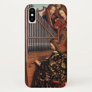 MUSIC MAKING CHRISTMAS ANGELS /Organ Player iPhone X Case