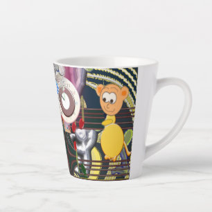 Music Mice Latte Mug