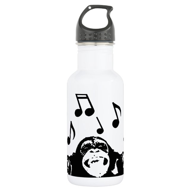 music monkeymonkey 532 ml water bottle (Front)
