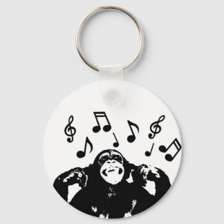 music monkeymonkey key ring