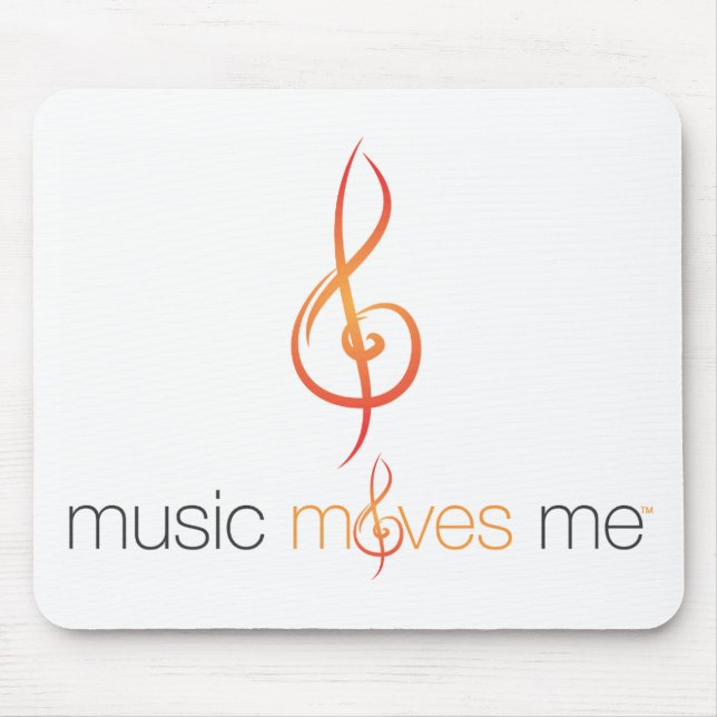 Music Moves Me™ Mouse Pad (Front)