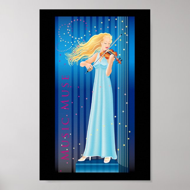 Music Muse poster (Front)