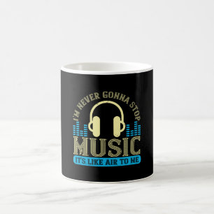 Music - Music Is Like Air To Me Coffee Mug