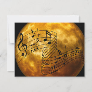 Music, music, music...popular design card