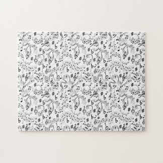 Music, Musical Notes Jigsaw Puzzle