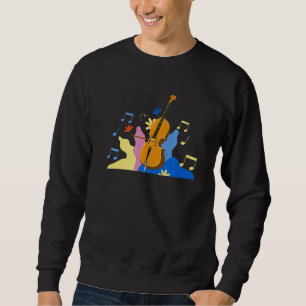 Music  Musician Humour Cellist Orchestra Player Ce Sweatshirt