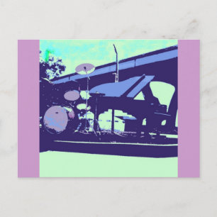 Music/Musician Postcard