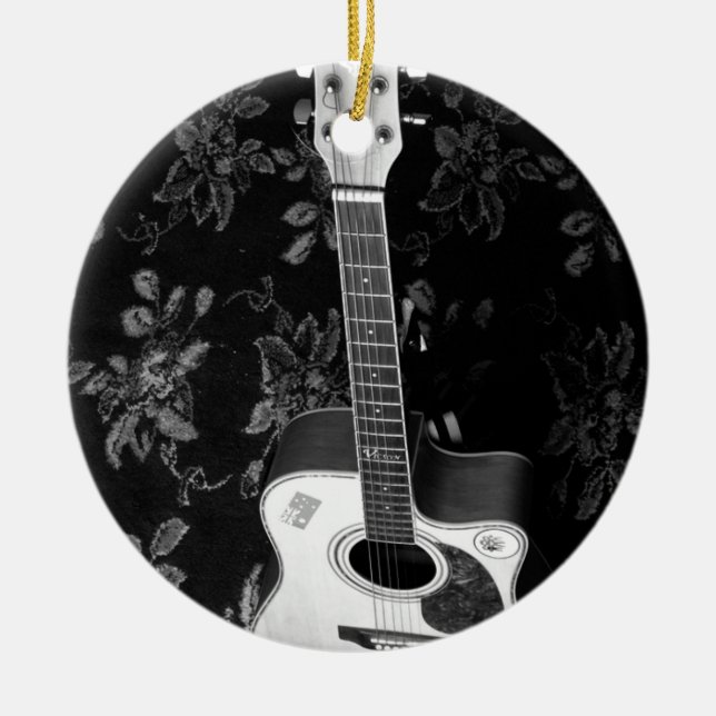 Music My Bloods Ceramic Tree Decoration (Front)