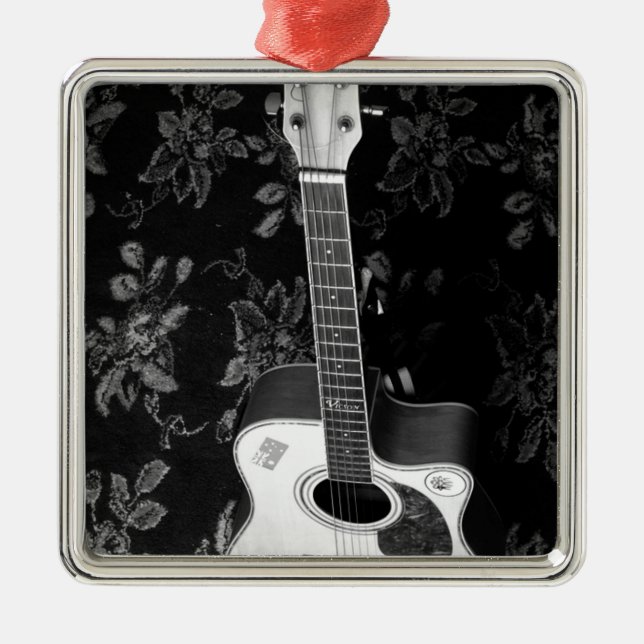 Music My Bloods Metal Ornament (Front)
