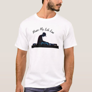Music My Life Line T-Shirt