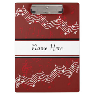 Music Note Clipboard