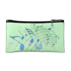 Music Note Cosmetic Bag