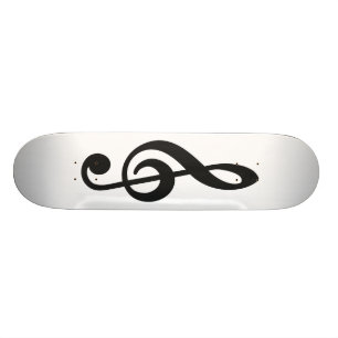 Music Note design Skateboard Deck