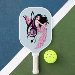 Music Note Fairy Pickleball Paddle