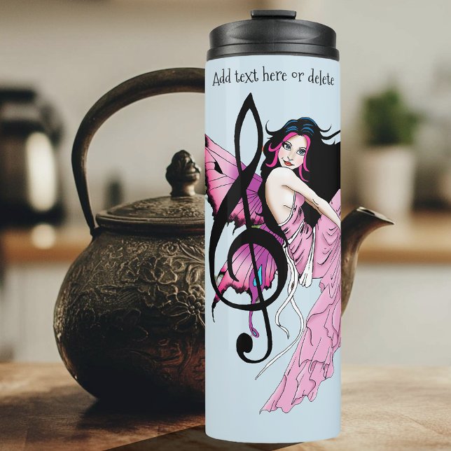 Music Note Fairy Thermal Tumbler (Creator Uploaded)