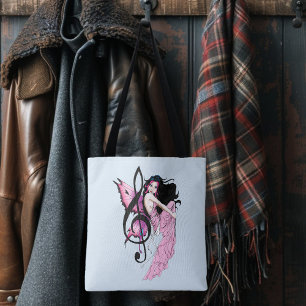 Music Note Fairy Tote Bag