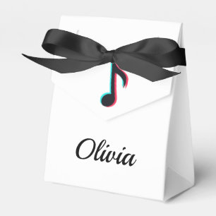 Music Note Favour Box