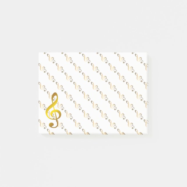Music Note Gold Vintage (Front)