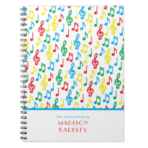 Music Note Musician Teacher Notebook