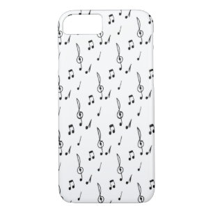 music note Pattern Music Theme Treble Clef   iPhone 8/7 Case