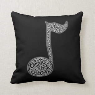 music note pillow