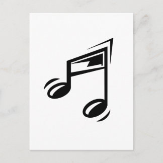 Music Note Postcard