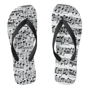 Music Note Sheet Music Piano Notes Thongs