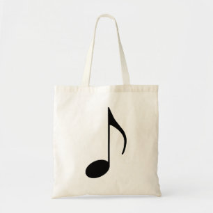 Music Note Tote Bag